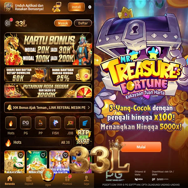 33L Slot Anti Rungkad Indonesia